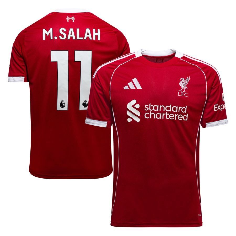 Liverpool Home Shirt 2025/26 M.SALAH 11 Kids-SoccerKits Hub | Buy Soccer Jerseys Online